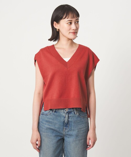 green label relaxing（グリーンレーベルリラクシング） ベスト ジレ V