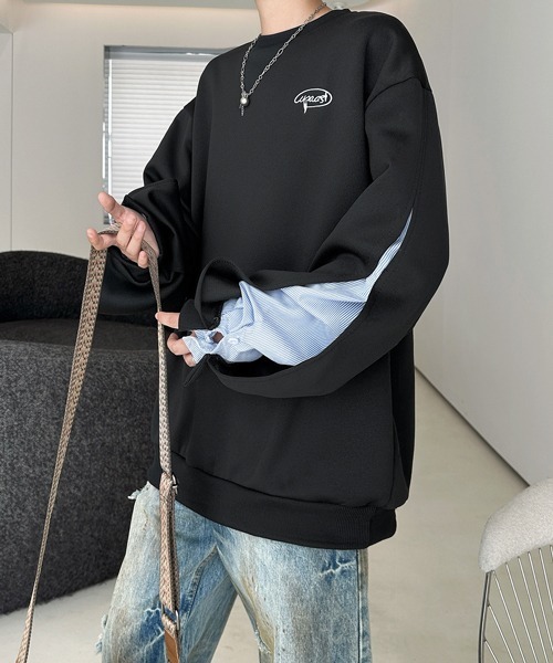 トレーナー/スウェット lineheartsweattops トレーナー スウェット ハートデザインスウェットトップス レディース