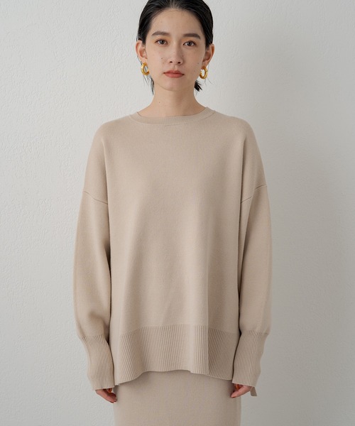 「LOUNGEDRESS」 長袖ニット FREE ブラック レディース_画像8