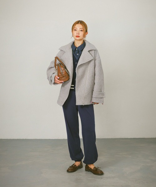 BAYFLOW（ベイフロー） コート アウター 「軽い着心地」ウーリー