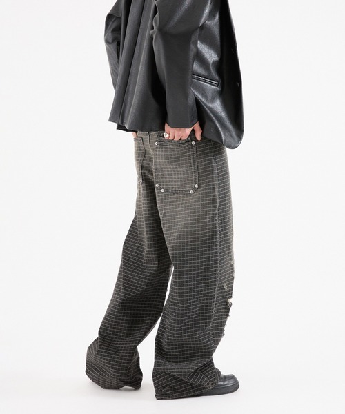 FTW ジーンズ デニム デニムパンツ CHECK DAMAGE PANTS レディース
