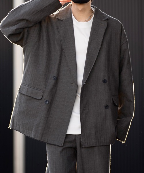 CLEL（クレイル） テーラードジャケット M ブラック メンズ : ZOZOTOWN