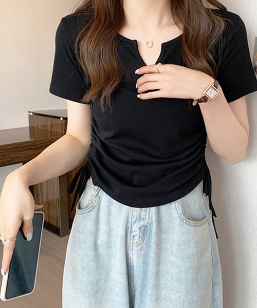 「HALEY PESCA」 半袖Tシャツ X-LARGE ブラック レディース_画像5