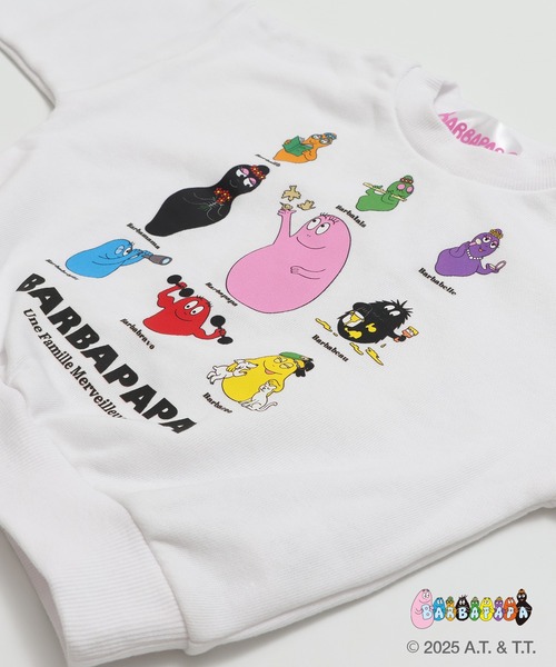 バーバパパ 起毛もこもこトレーナー STEREO VINYLS COLLECTION - バーバパパ 起毛もこもこトレーナーの通販
