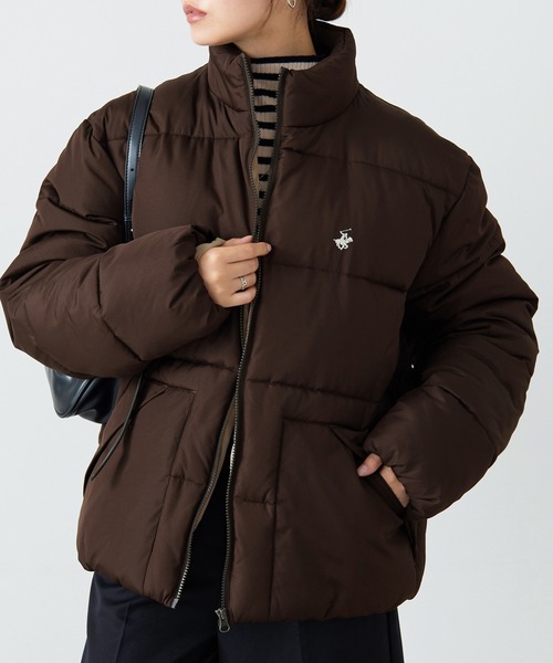 レディースダウンジャケット PALM POLO SPORTS CLUB BEVERLY HILLS POLO CLUB（ビバリーヒルズポロクラブ） ダウンコート