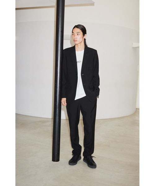 agnes b.（アニエスベー） テーラードジャケット 48 ブラック メンズ