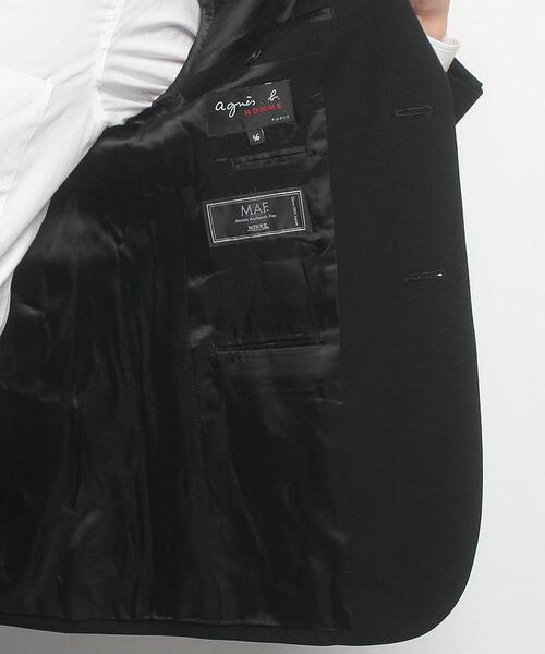 agnes b.（アニエスベー） テーラードジャケット 48 ブラック メンズ