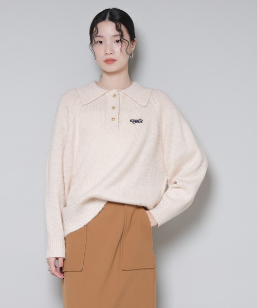 PENNEYS（ペニーズ） ニット セーター PENNEYS別注TheFOXシャギーポロ