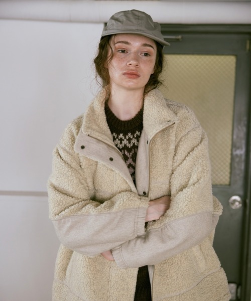 RNA-N（アールエヌエーエヌ） ブルゾン アウター J2169 ウールボア