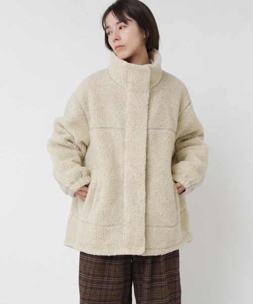 RNA-N（アールエヌエーエヌ） ブルゾン アウター J2169 ウールボア