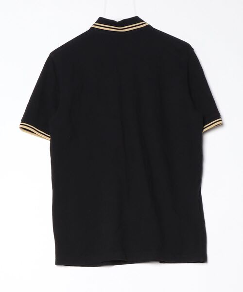 「FRED PERRY」 半袖ポロシャツ 40 ブラック メンズ_1