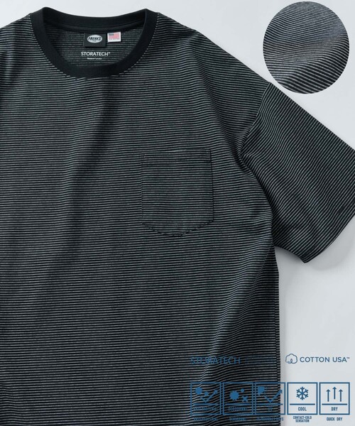 「FREAK'S STORE」 半袖Tシャツ X-LARGE グレー メンズ_画像4