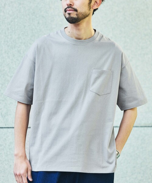 「FREAK'S STORE」 半袖Tシャツ X-LARGE グレー メンズ_画像6