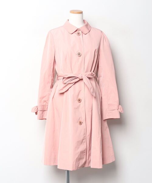 TOCCA」 ステンカラーコート 6 ピンク レディース TOCCA - 【美品 