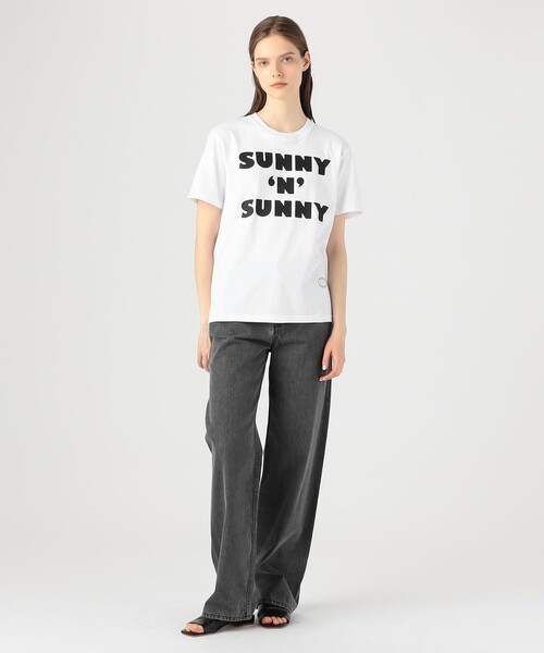 「TANGTANG」 半袖Tシャツ S ホワイト系その他 レディース_画像2