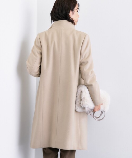 INDIVI（インディヴィ） コート アウター 「ウール100％」スタンド