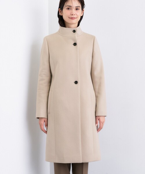 INDIVI（インディヴィ） コート アウター 「ウール100％」スタンド