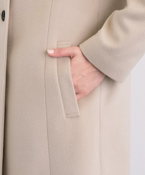 INDIVI（インディヴィ） コート アウター 「ウール100％」スタンド