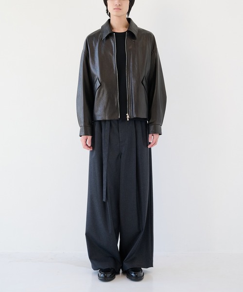 SHAREEF（シャリーフ） ブルゾン アウター 「SHAREEF」レザーブルゾン