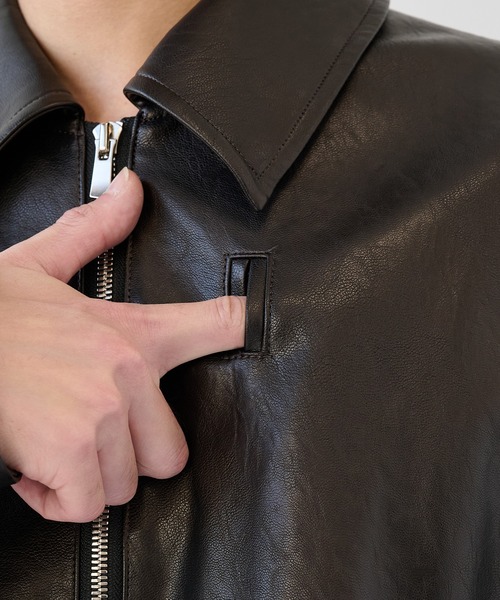 ☆！SHAREEF シャリーフ ライダースジャケット ブラウン SHAREEF シャリーフ ファー ライダースジャケット ブラウン サイズ2