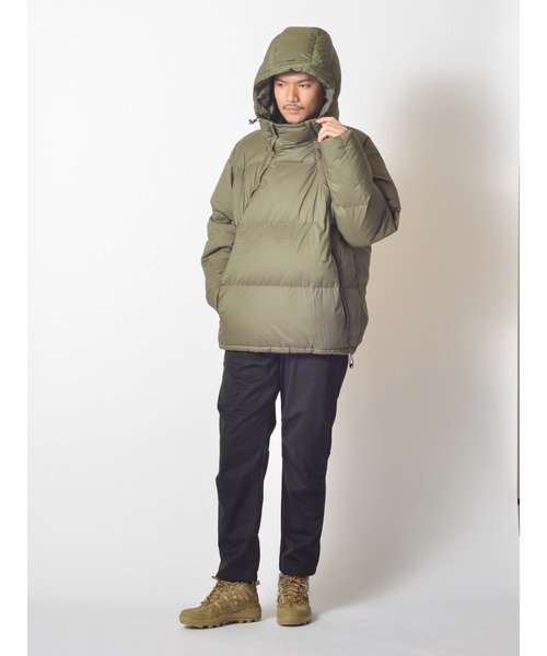 snow peak（スノーピーク） ダウンジャケット LARGE グレー メンズ