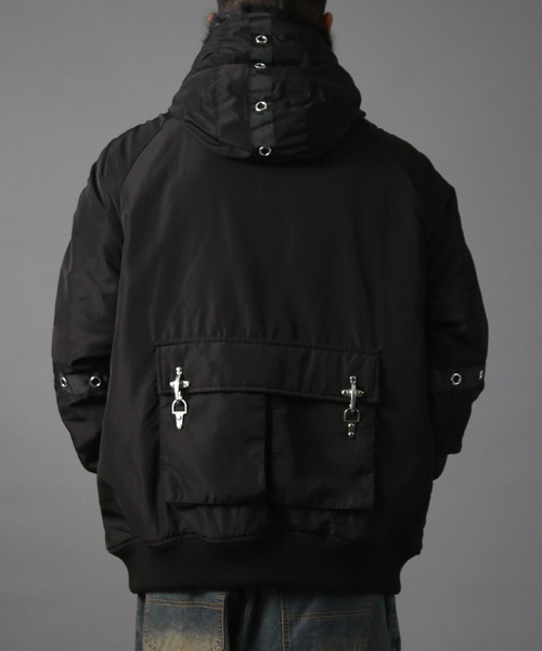 NYLAUS（ナイラス） ダウンジャケット ダウン 「NYS」ファイヤーマン