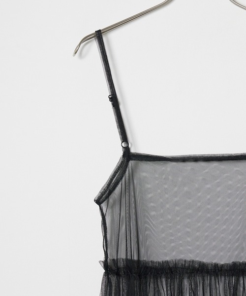 「ROOPTOKYO」 キャミソールワンピース FREE グレー レディース_画像4