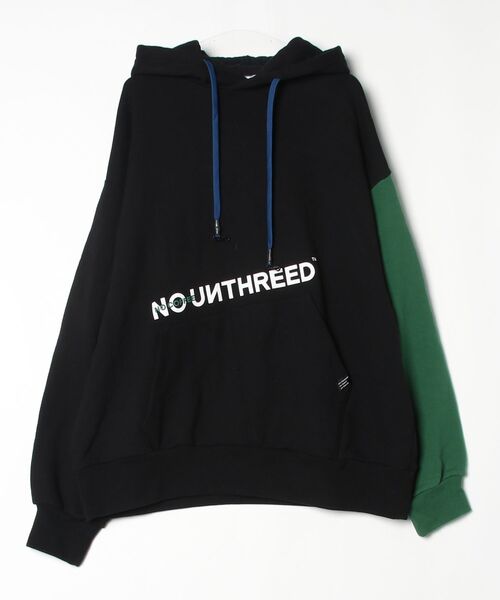 UN3D.（アンスリード） プルオーバーパーカー 44 ブラック レディース