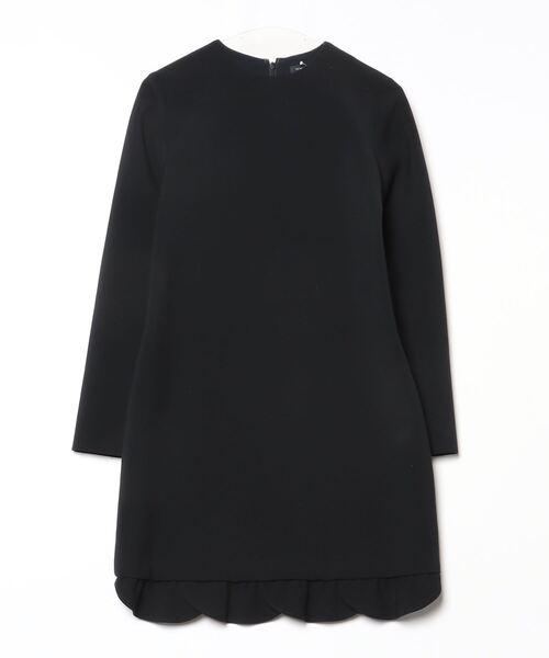 YOKO CHAN（ヨーコチャン） 長袖ワンピース 38 ブラック レディース