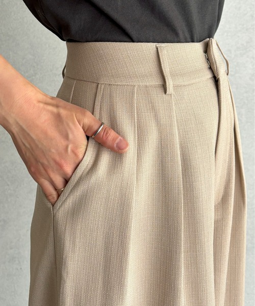 「feepur」 スラックス SMALL アイボリー レディース_画像3