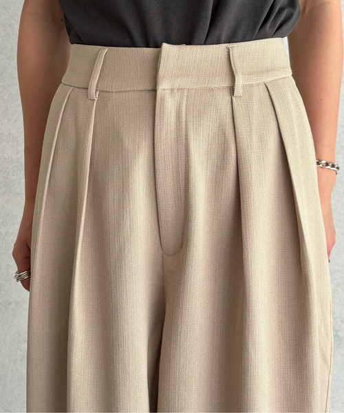 「feepur」 スラックス SMALL アイボリー レディース_画像4