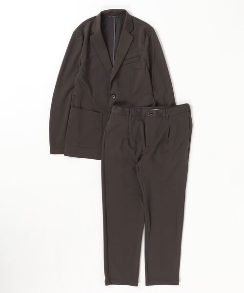 NANO universe【新品】セットアップ スーツ チャコール L NANO universe（ナノ・ユニバース） セットアップ L チャコール メンズ