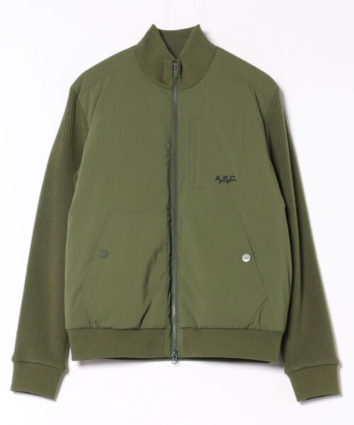 美品　A.P.C. カーディガン　CARDIGAN JOSEPH L A.p.c. Cardigan joseph Vert grise - GRADUATE STORE | EN