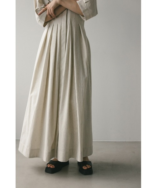 「STYLEMIXER」 7分袖ワンピース MEDIUM サックスブルー レディース_画像7