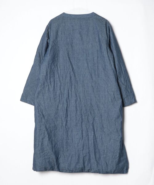 「Plantation」 ダウンコート M size ネイビー レディース_画像2