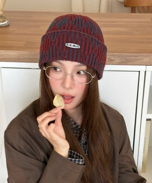 おまとめ　メガネ　ニット帽 archivio（アルチビオ） ニット帽 ニットキャップ 「LADIES」メガネ