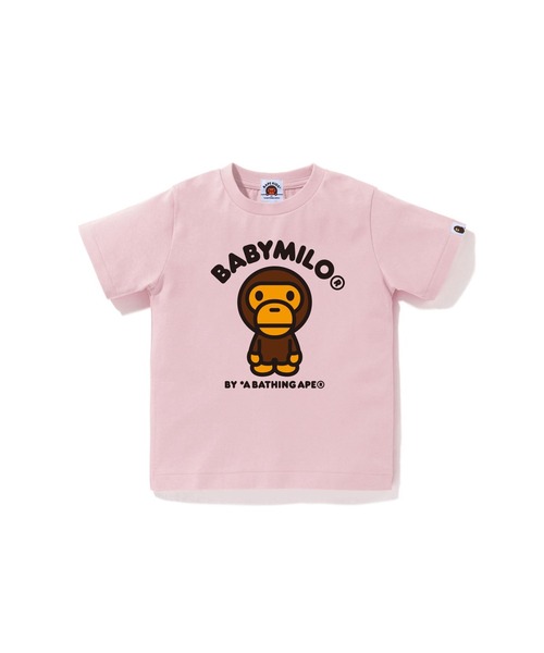 アベイシングエイプ　キッズTシャツ　ベビーマイロ A BATHING APE（アベイシングエイプ） tシャツ BABY MILO TEE キッズ
