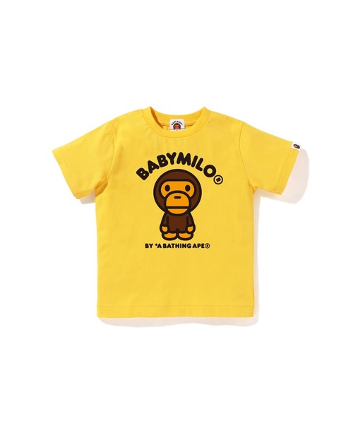 アベイシングエイプ　キッズTシャツ　ベビーマイロ A BATHING APE（アベイシングエイプ） tシャツ BABY MILO THINKING TEE