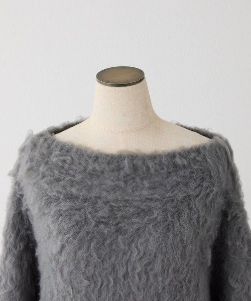 「one after another NICE CLAUP」 長袖ニット FREE オフホワイト レディース_画像6