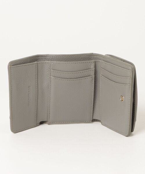 「HASHIBAMI」 ワンポイント財布 FREE グレー レディース_画像4