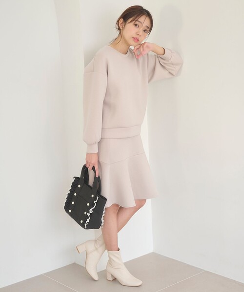 「Feroux」 セットアップ 1 グレー レディース_画像2