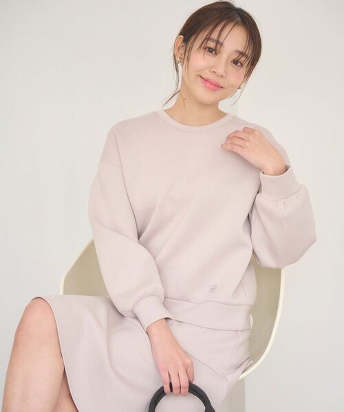 「Feroux」 セットアップ 1 グレー レディース_画像4