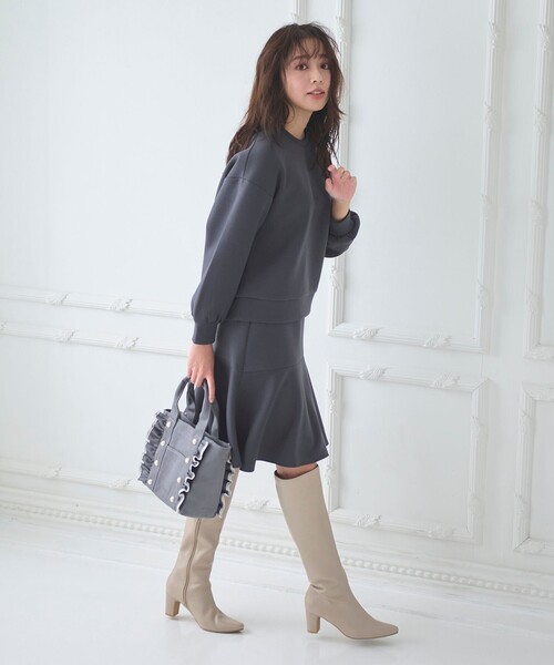 「Feroux」 セットアップ 1 グレー レディース_画像7