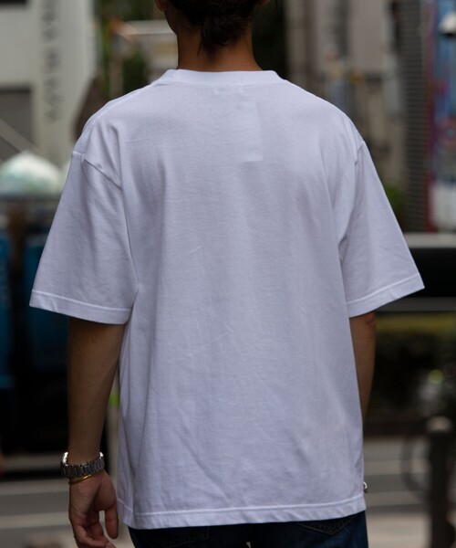 「GLOSTER」 半袖Tシャツ M オフホワイト メンズ_画像5