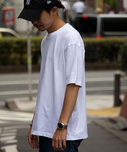 「GLOSTER」 半袖Tシャツ M オフホワイト メンズ_画像6