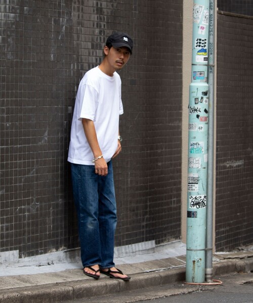 「GLOSTER」 半袖Tシャツ M オフホワイト メンズ_画像8