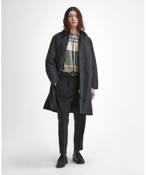 Barbour（バブアー） 中綿コート 38 ネイビー レディース : ZOZOTOWN