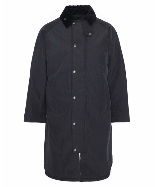 Barbour ステンカラーコート 38インチ ネイビー Barbour バブアー 3⁄4