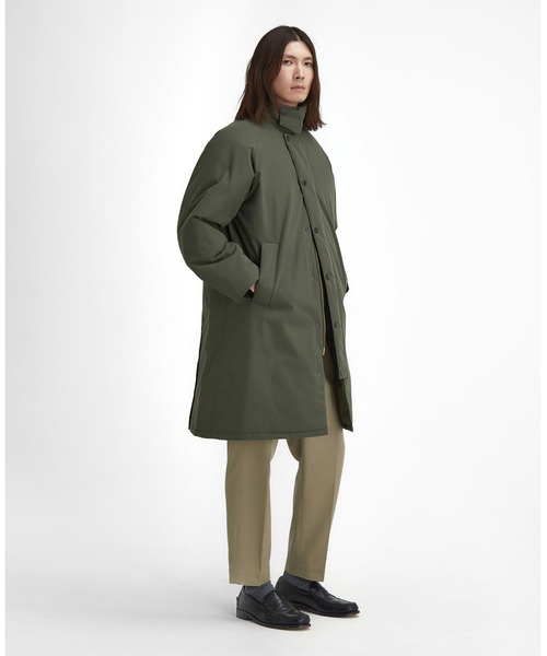 Barbour（バブアー） 中綿コート 38 ネイビー レディース : ZOZOTOWN