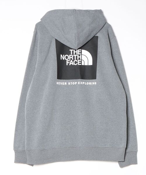 グレーパーカー THE NORTH FACE（ザ ノースフェイス） ワンポイントプルオーバー